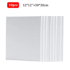10 Pcs Blank Canvas Board