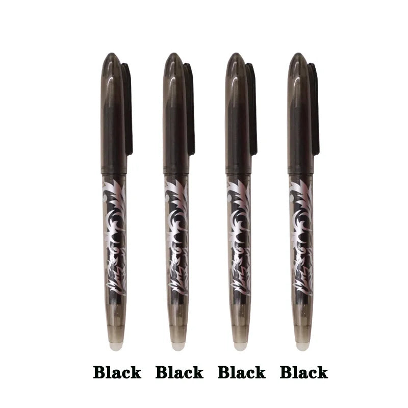 8/4pcs Multi-Color Erasable Gel Pen 0.5mm Tip