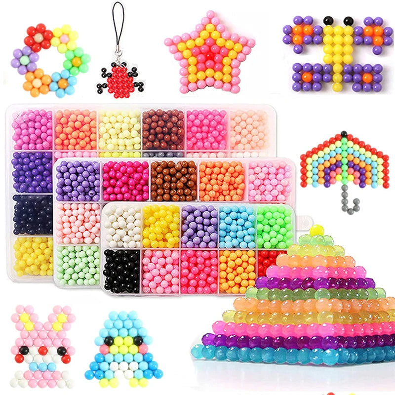 Handmade Magic Water Fuse Beads Set