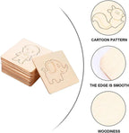 10-20pcs Wooden Drawing Stencils