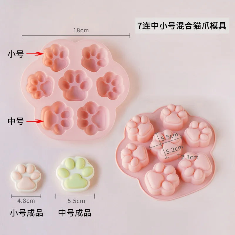 6 Holes Handmade Silicone Mold