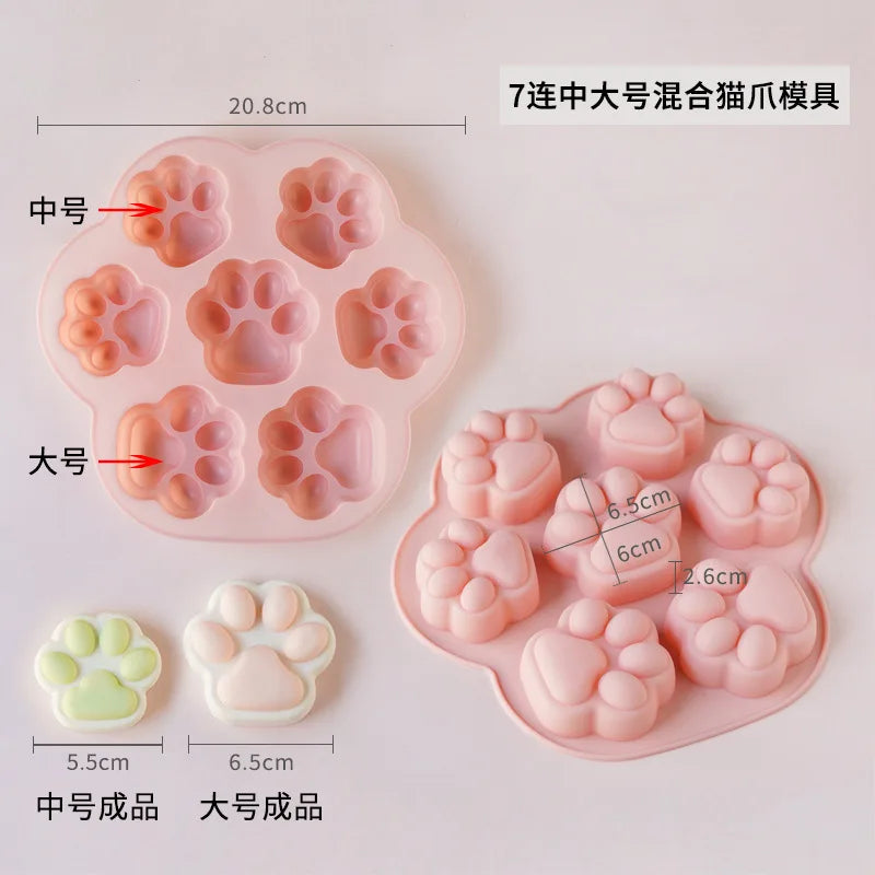 6 Holes Handmade Silicone Mold