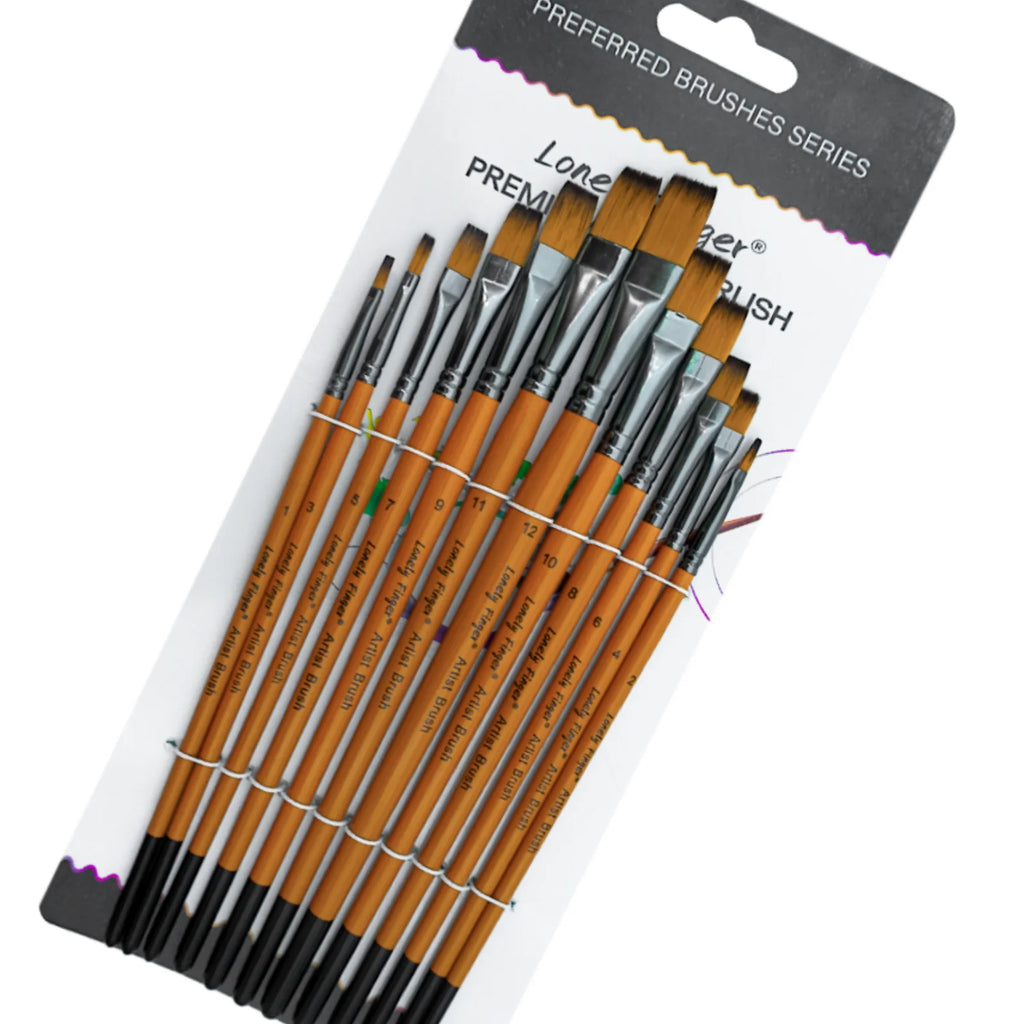 12/48pcs Professional Artist Paint Brush Set