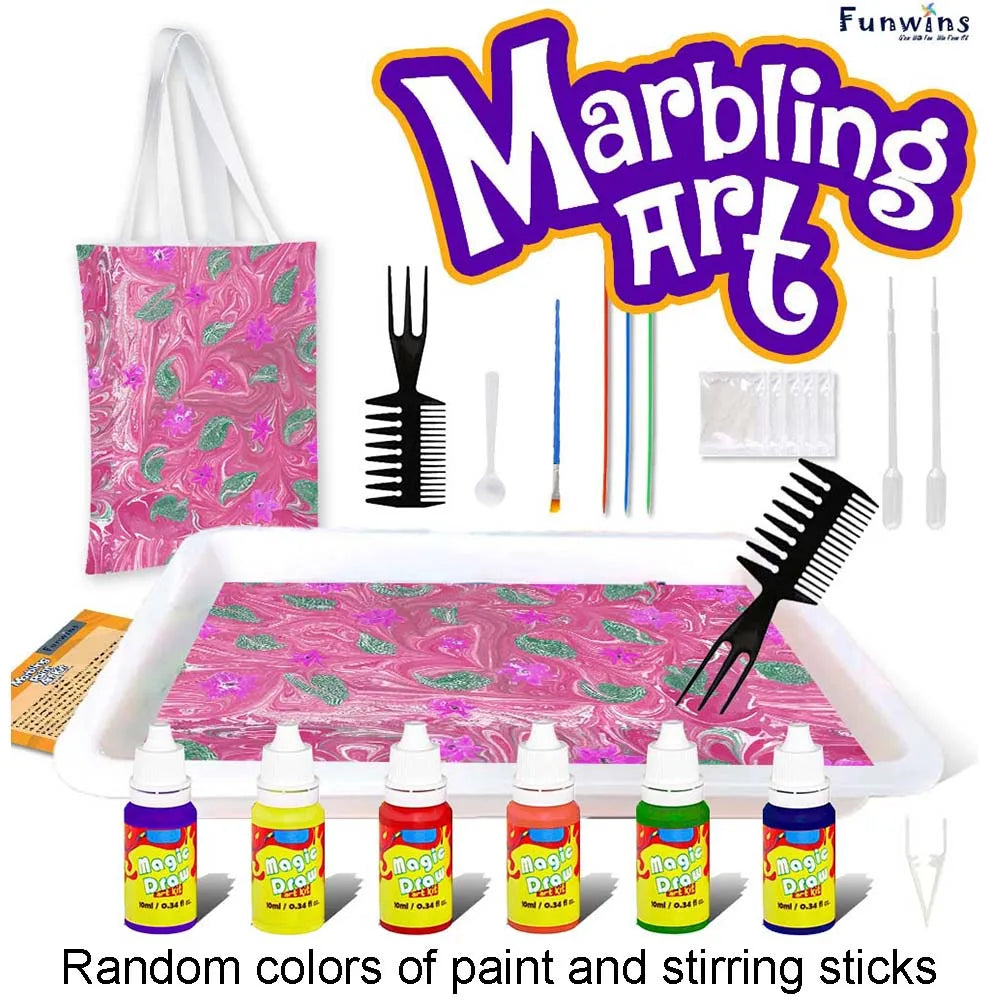 Marble Painting Kit for Kids