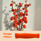 100pcs Colorful Chenille Stems
