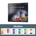 24/48Colors Gallery Artist's Soft Oil Pastel
