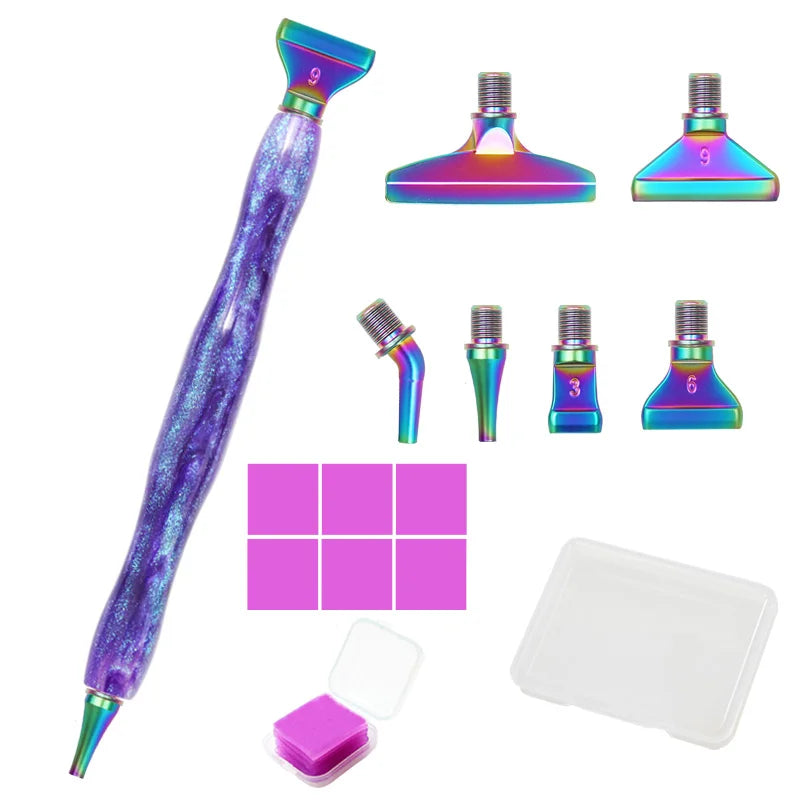 1Set 5D Resin Diamond Painting Pen