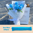 100pcs Colorful Chenille Stems