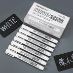1/2/3/4/5Pcs White Marker Pens 2.0mm