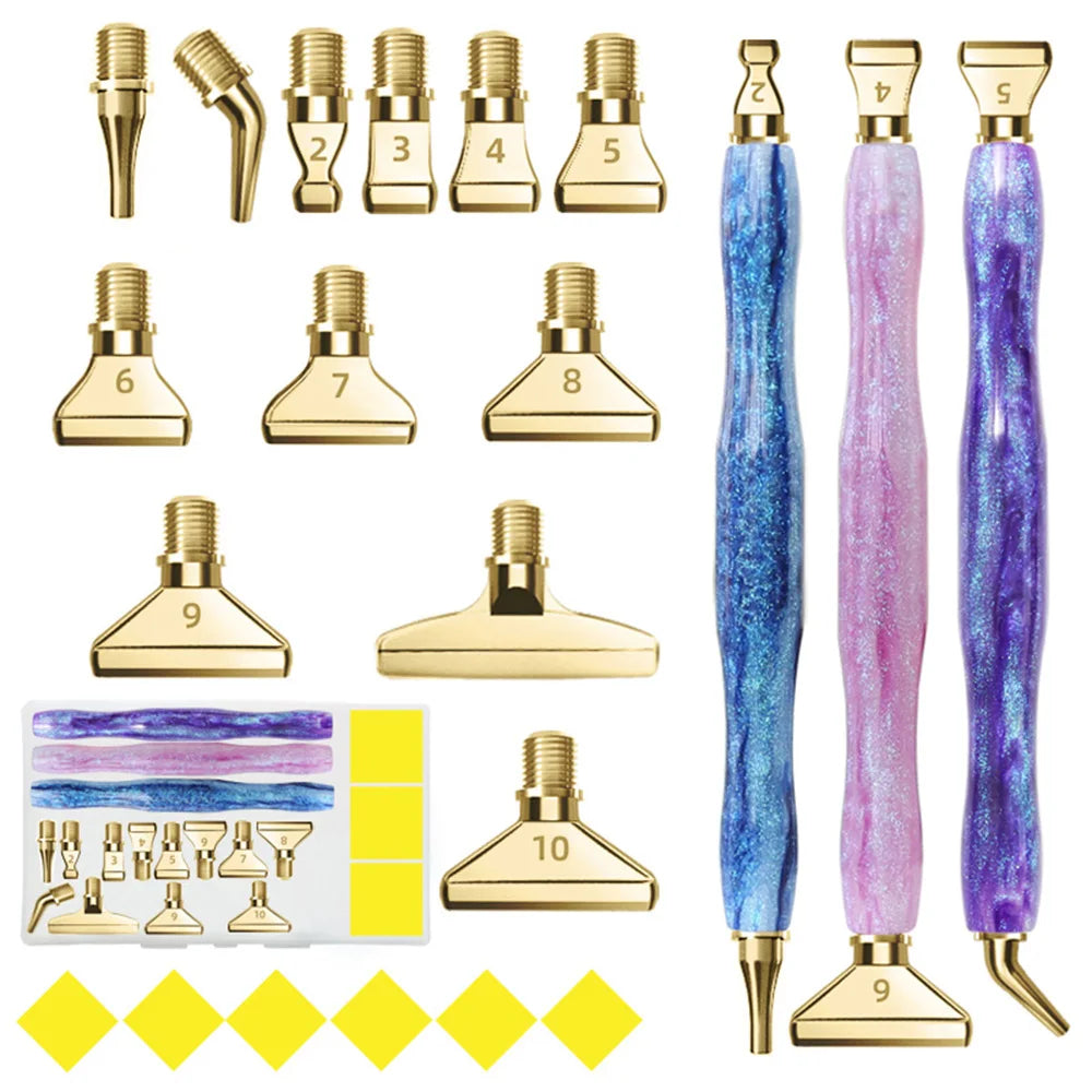 1Set 5D Resin Diamond Painting Pen