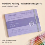 100% Cotton Mini Tearable Paper Book