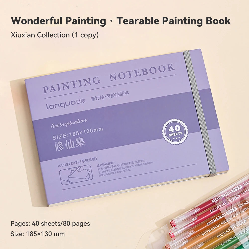 100% Cotton Mini Tearable Paper Book