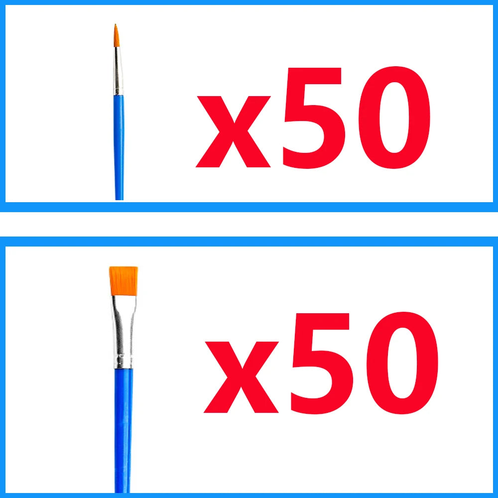 1-800pcs Acrylic Paint Brushes Set