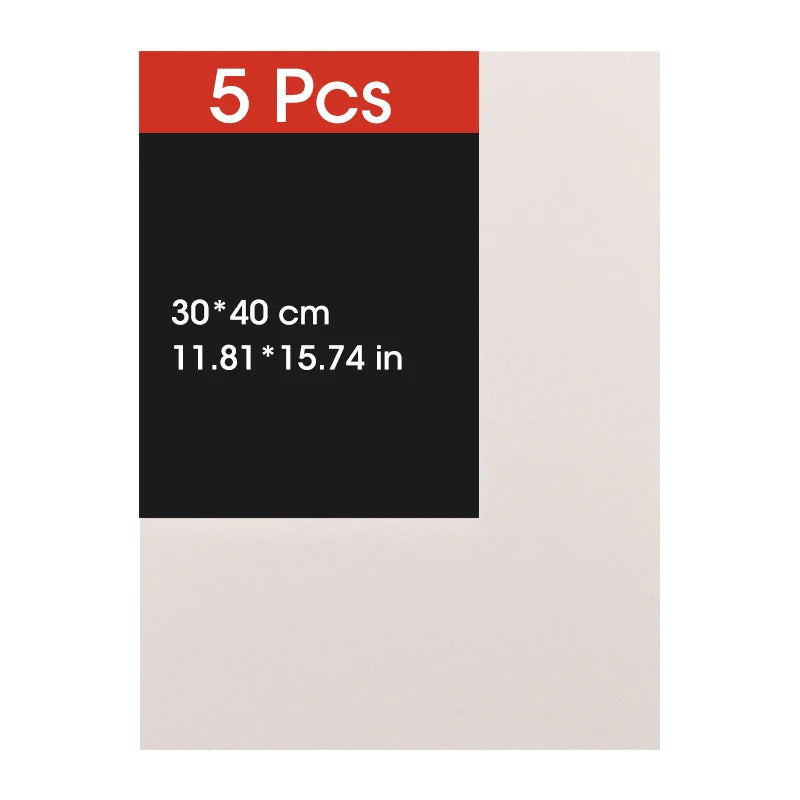 5pcs Canvas Board