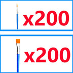 1-800pcs Acrylic Paint Brushes Set