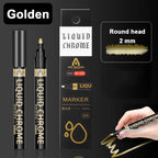 1Pcs Chrome Mirror Marker Pen