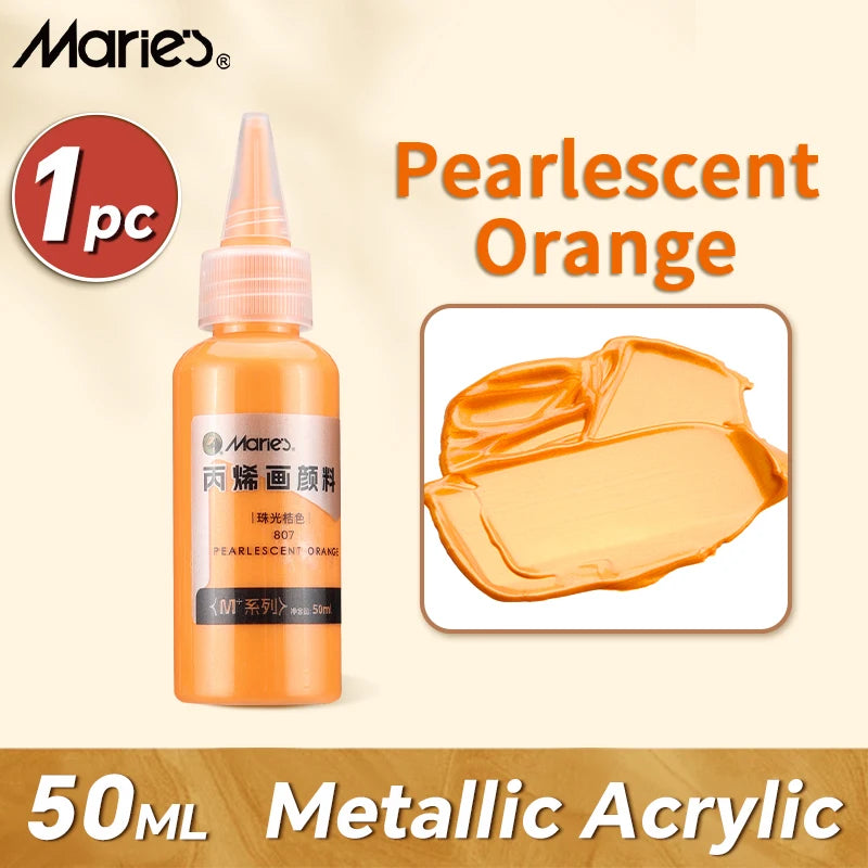 50ml Metallic Acrylic Paint