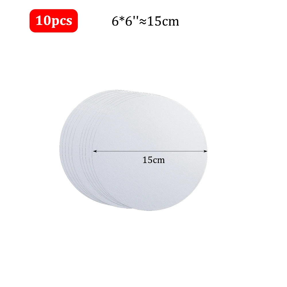 10 Pcs Blank Canvas Board