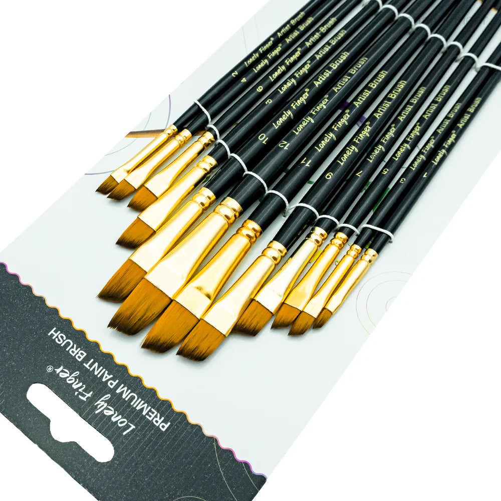 12/48pcs Professional Artist Paint Brush Set