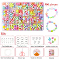 500pcs DIY Handmade Beaded Jewelry Making Kit
