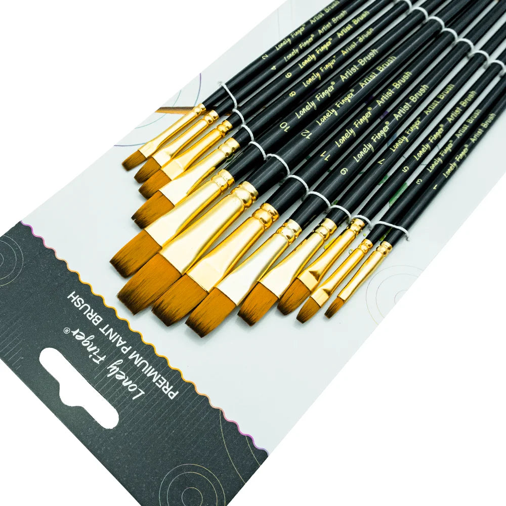 12/48pcs Professional Artist Paint Brush Set