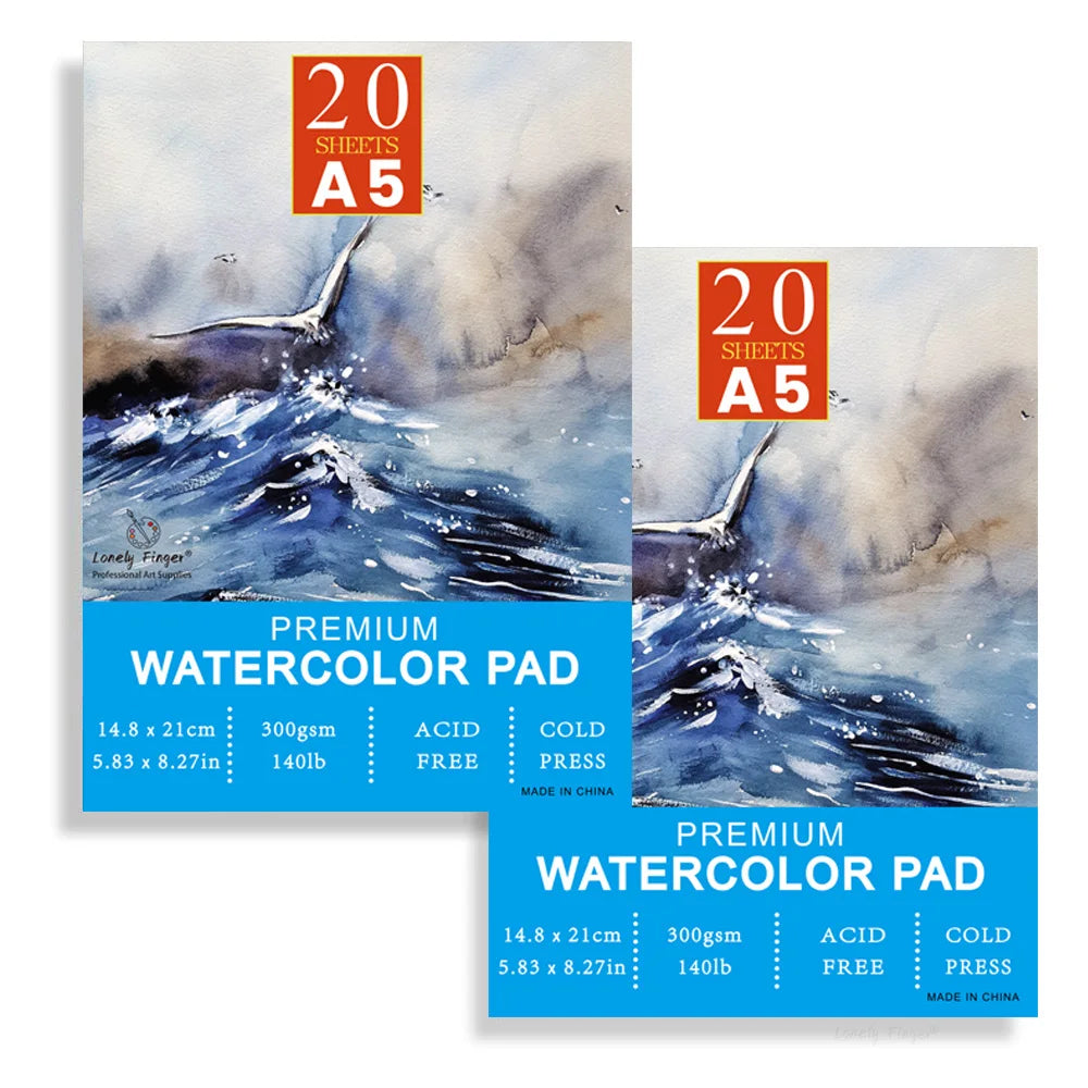 A3/A4/A5 Watercolor Pad