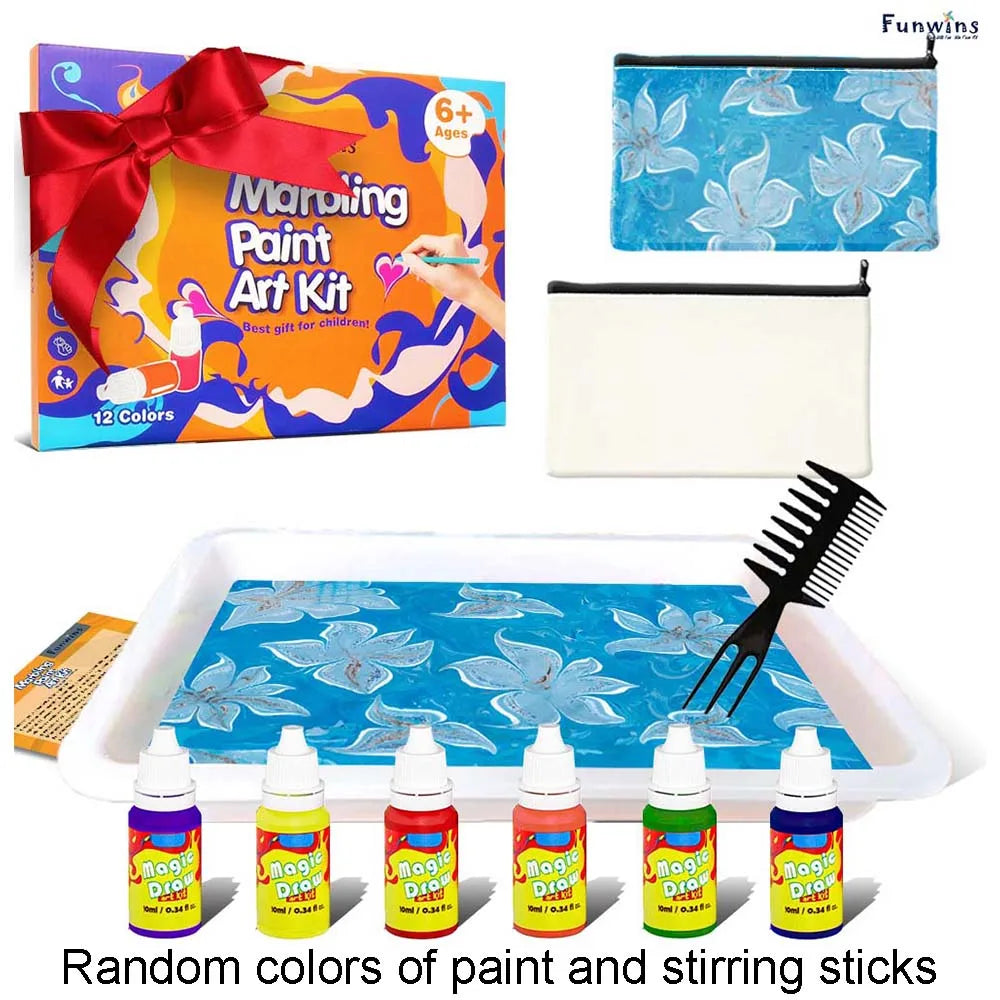 Marble Painting Kit for Kids