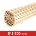 20-50pcs 2/3/5mm Balsa Wood Craft Sticks