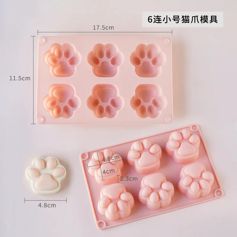 6 Holes Handmade Silicone Mold