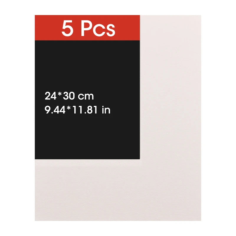 5pcs Canvas Board