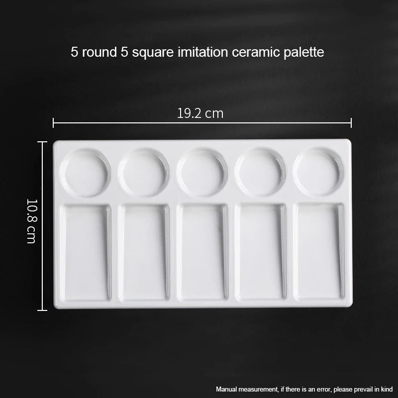 1/5/28 Ceramic  Paint Palette