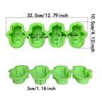 1pc 4-chamber palm silicone mold
