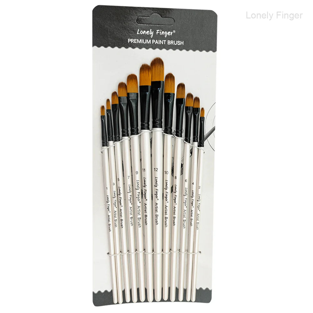 12/48pcs Professional Artist Paint Brush Set