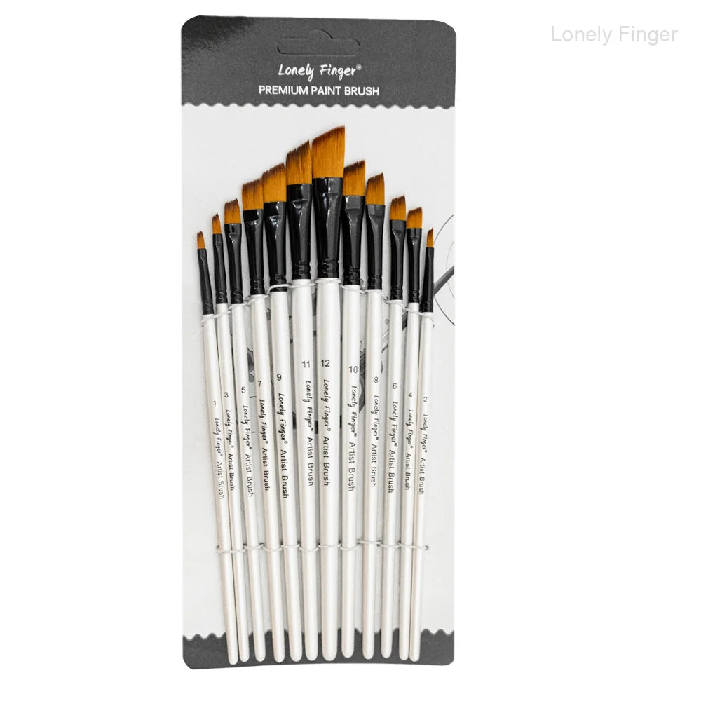 12/48pcs Professional Artist Paint Brush Set