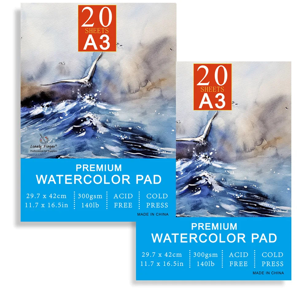 A3/A4/A5 Watercolor Pad