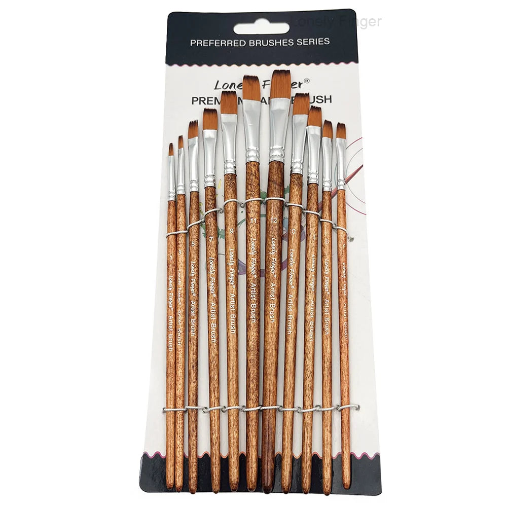 12/48pcs Professional Artist Paint Brush Set