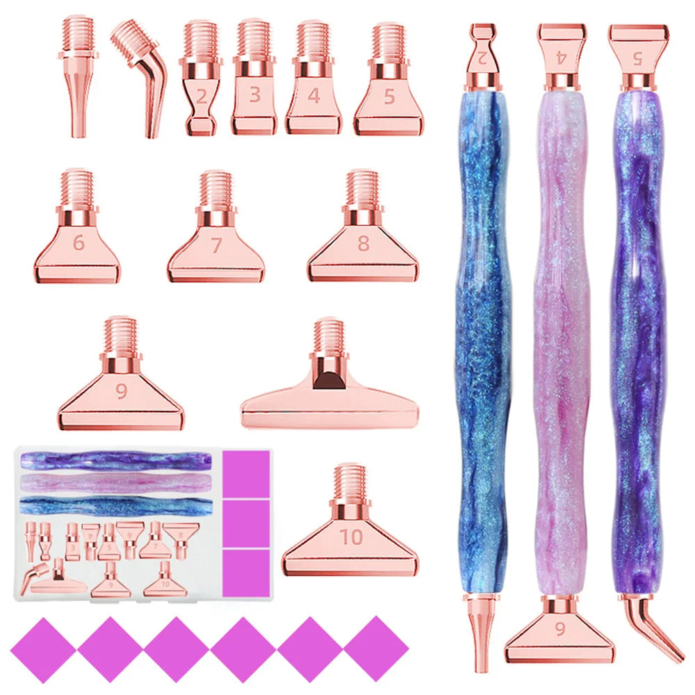 1Set 5D Resin Diamond Painting Pen