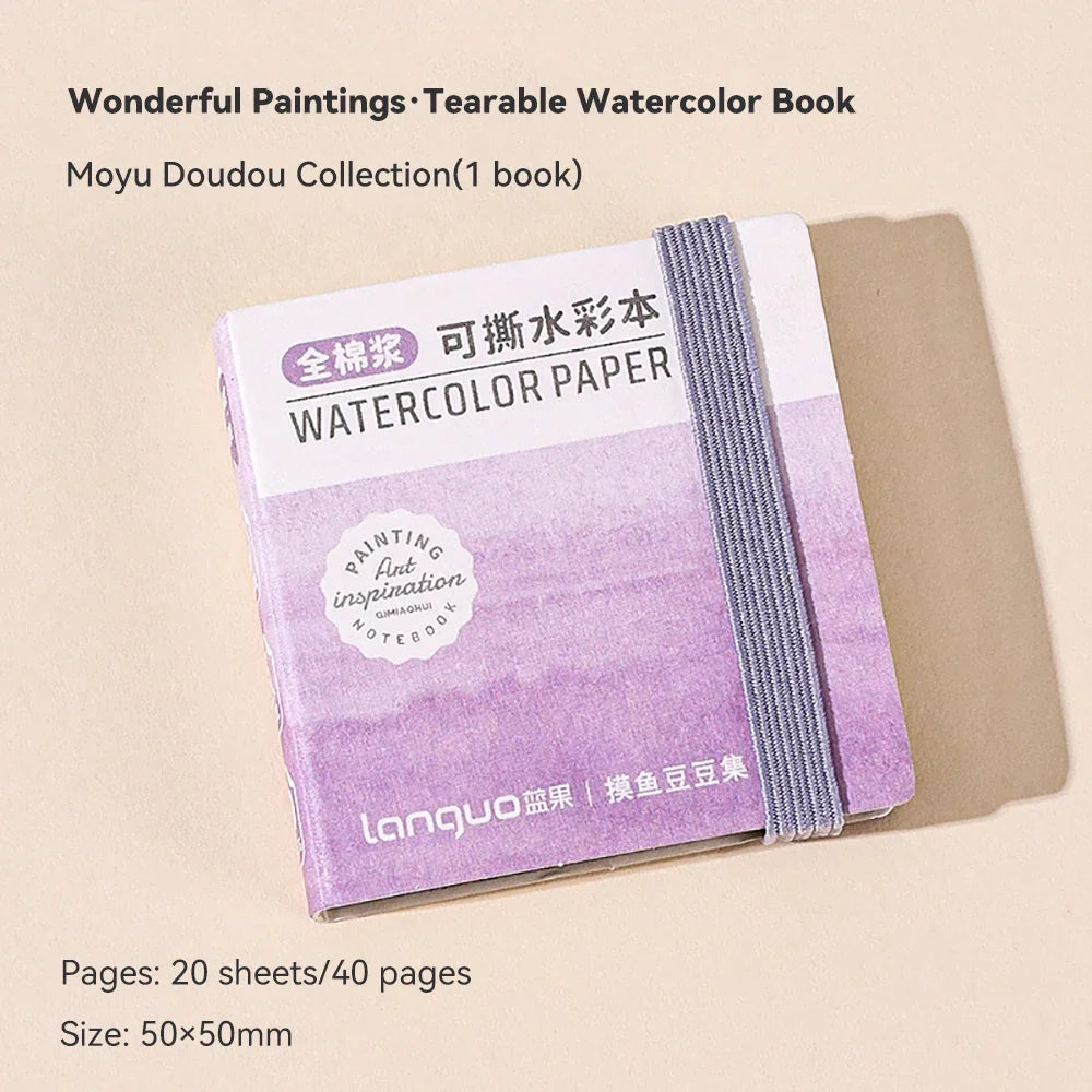 100% Cotton Mini Tearable Paper Book