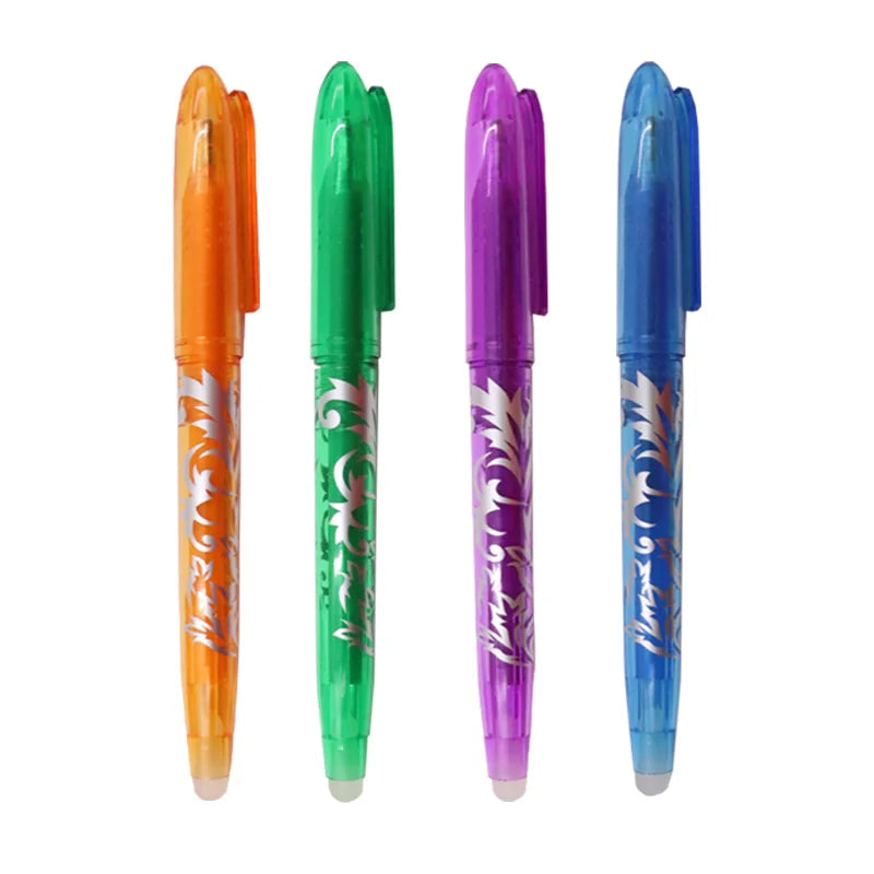 8/4pcs Multi-Color Erasable Gel Pen 0.5mm Tip