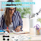 1pc Panda Handmade Crochet Kit