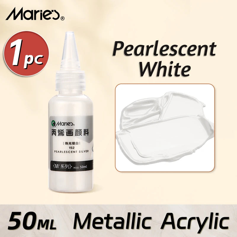 50ml Metallic Acrylic Paint