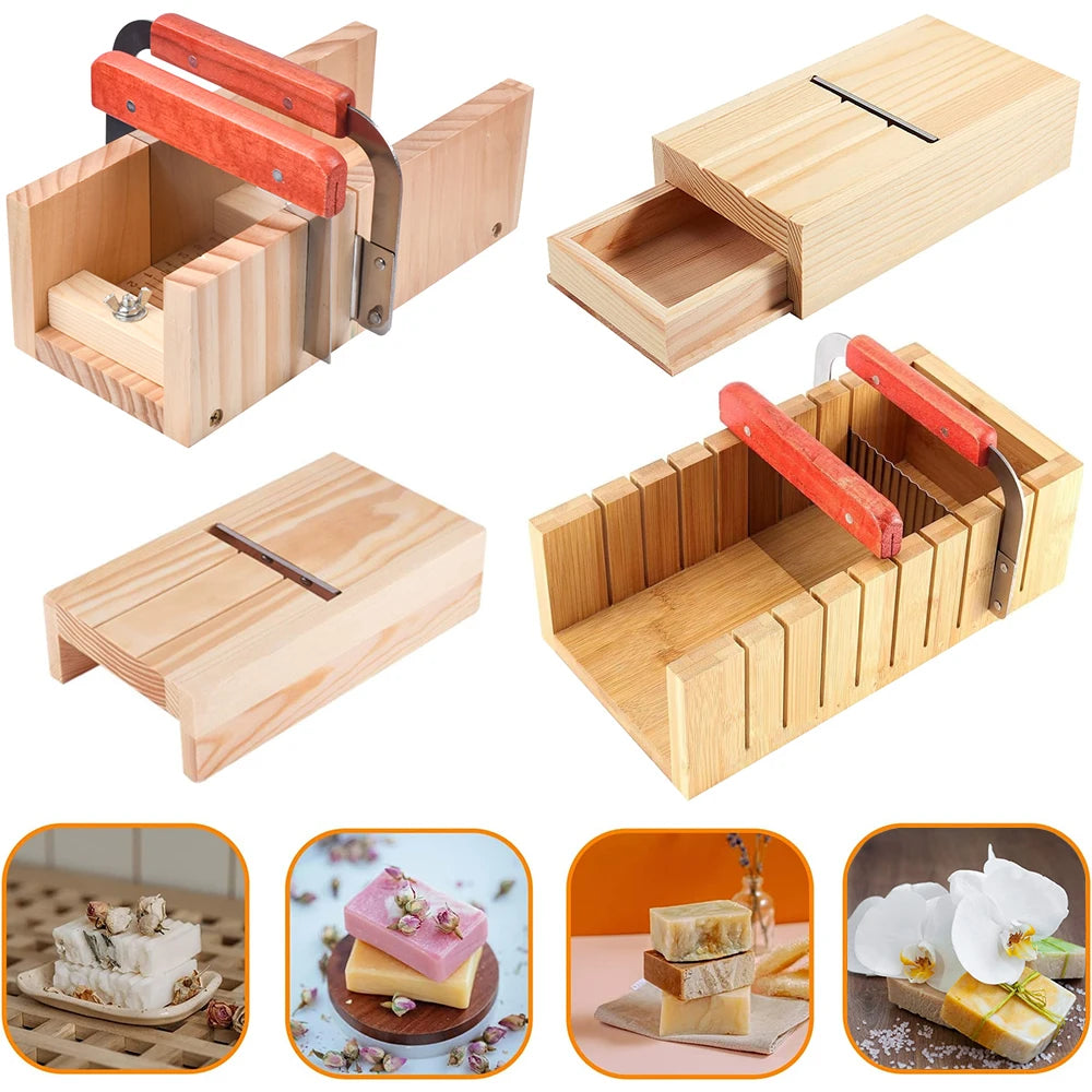 Wooden Planer Adjustable Soap Candle Cutter