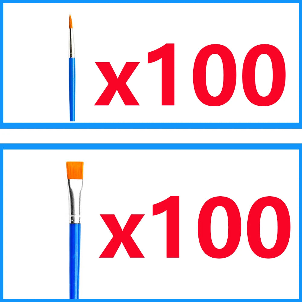 1-800pcs Acrylic Paint Brushes Set