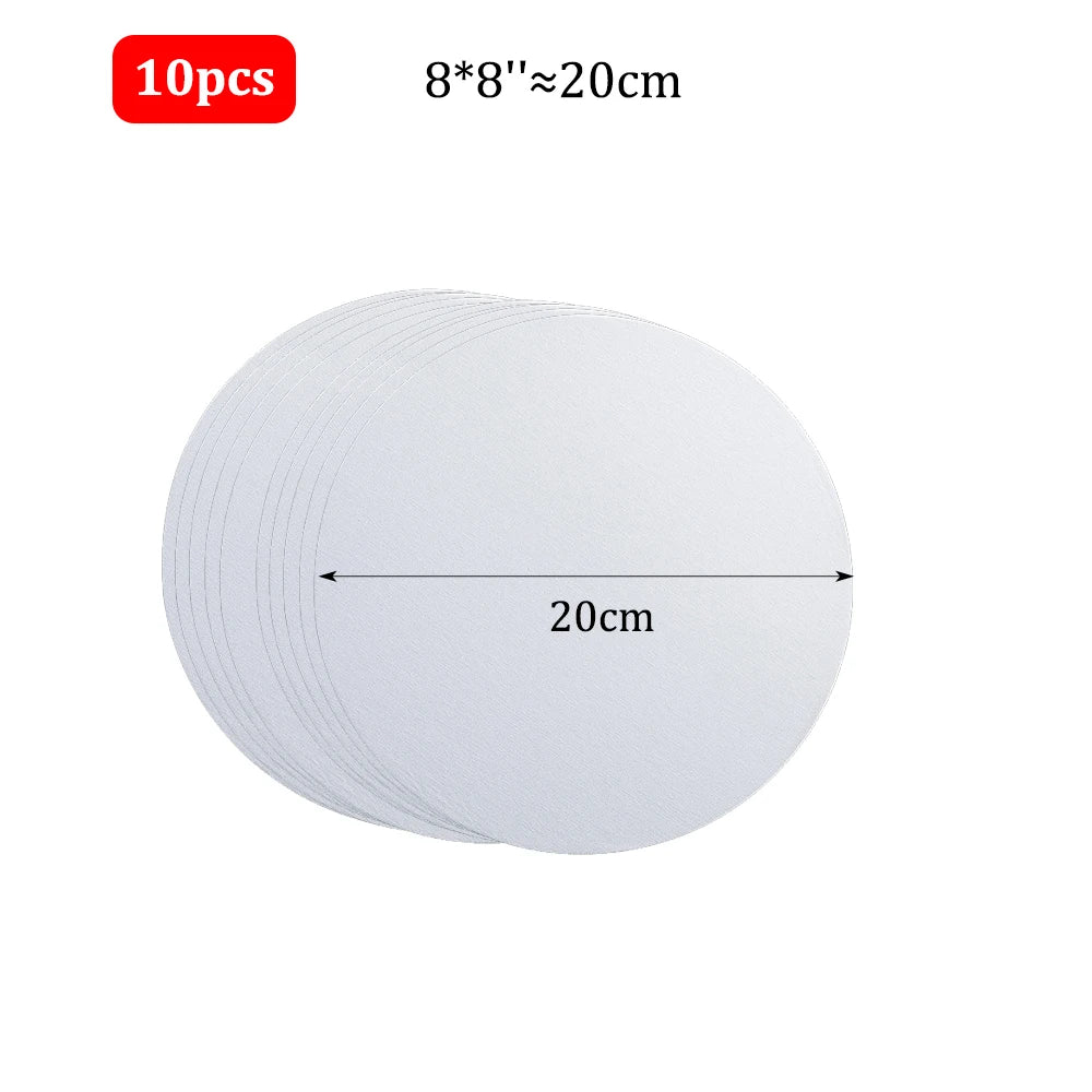 10 Pcs Blank Canvas Board