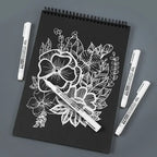 1/2/3/4/5Pcs White Marker Pens 2.0mm