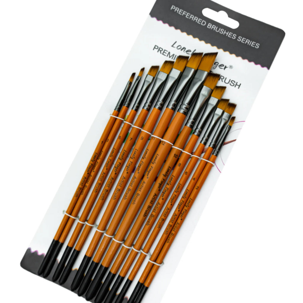 12/48pcs Professional Artist Paint Brush Set