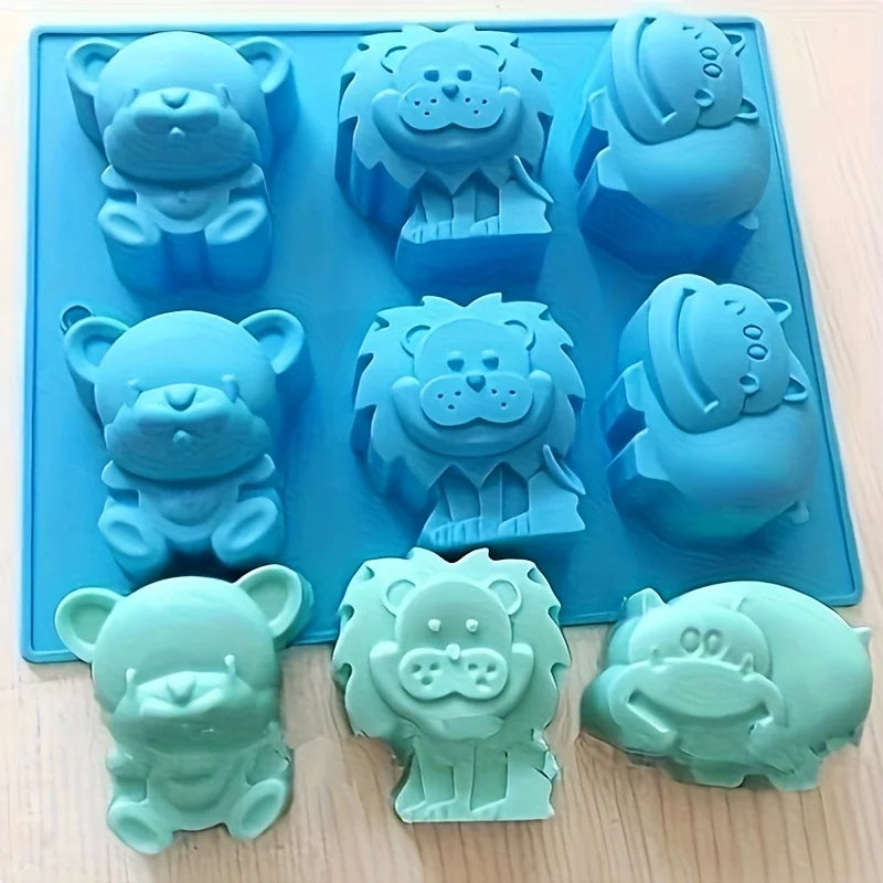 3D Animal Silicone Silicone Molds