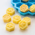 3D 16 Cells Bee Honeycomb Shaped Silicone Soap Mold