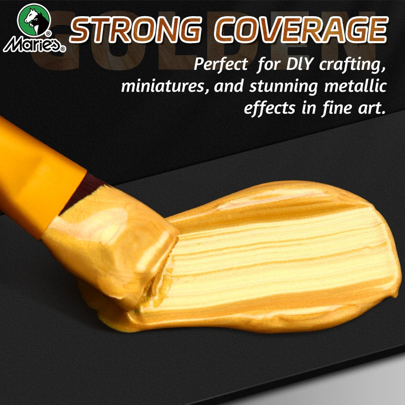 50ml Metallic Acrylic Paint