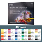 24/48Colors Gallery Artist's Soft Oil Pastel
